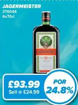 Bestway Jagermeister offer