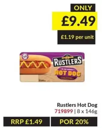 Musgrave MarketPlace Rustlers hot dog offer