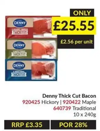 Musgrave MarketPlace Denny thick cut bacon offer