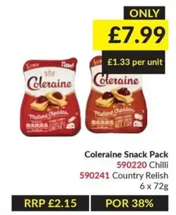 Musgrave MarketPlace Coleraine Snack Pack offer
