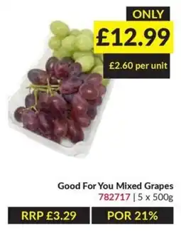 Musgrave MarketPlace Good for you mixed grapes offer