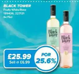 Bestway Black Tower Fruity White/Rose offer