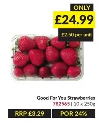 Musgrave MarketPlace Good For You Strawberries offer