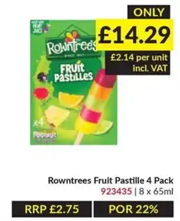 Musgrave MarketPlace Rowntrees fruit pastilles offer