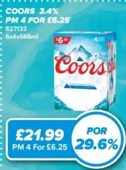 Bestway Coors offer