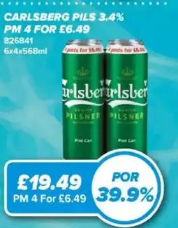 Bestway Carlsberg pilsner offer