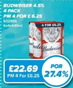 Bestway Budweiser offer