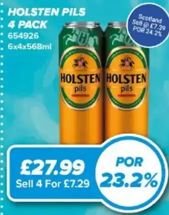 Bestway Holsten pils offer