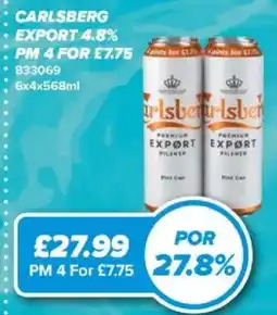 Bestway Carlsberg export offer