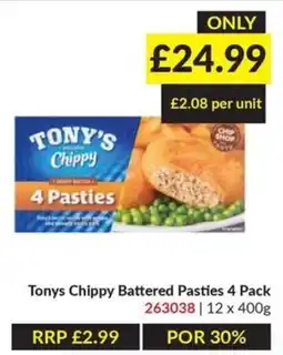 Musgrave MarketPlace Tony's Chippy Battered Pasties offer