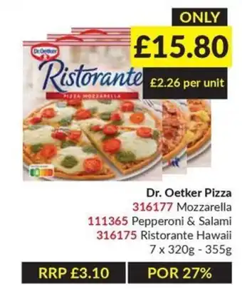 Musgrave MarketPlace Dr. Oetker Pizza offer
