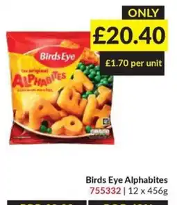 Musgrave MarketPlace Birds Eye Alphabites offer