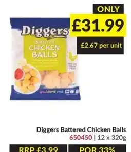 Musgrave MarketPlace Diggers battered chicken balls offer