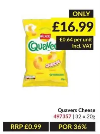 Musgrave MarketPlace Walkers Quavers Cheese offer
