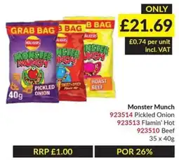 Musgrave MarketPlace Monster Munch offer