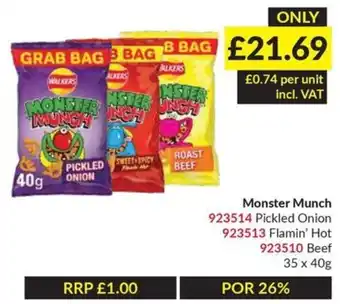 Musgrave MarketPlace Monster Munch offer