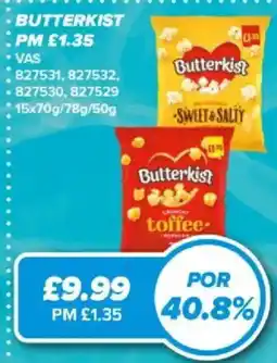 Bestway Butterkist popcorn offer