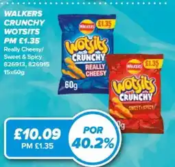 Bestway Walkers crunchy wotsits offer