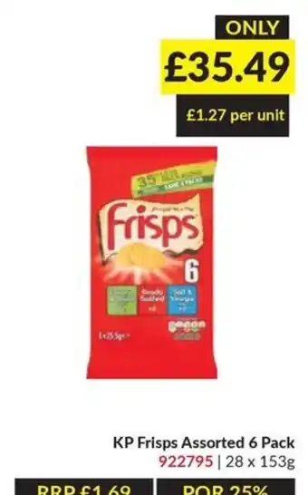 Musgrave MarketPlace Kp Frisps Assorted offer
