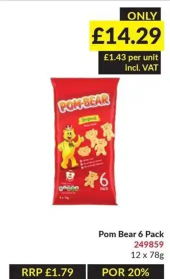 Musgrave MarketPlace Pom Bear 6 Pack offer