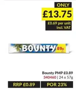 Musgrave MarketPlace Bounty bar offer