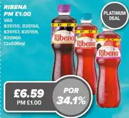 Bestway Ribena offer