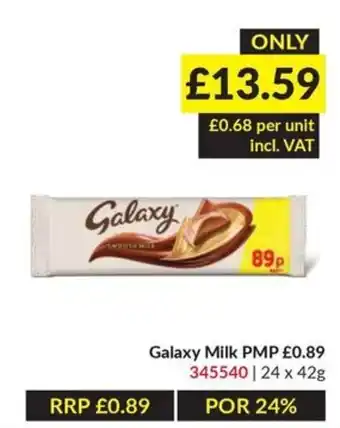 Musgrave MarketPlace Galaxy milk offer