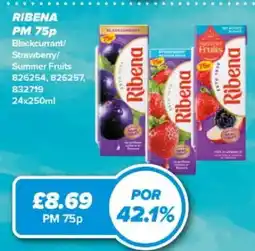 Bestway Ribena offer