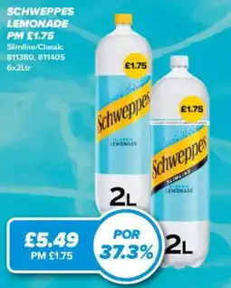Bestway Schweppes lemonade offer