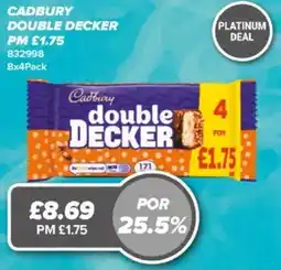 Bestway Cadbury double decker offer