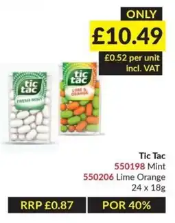Musgrave MarketPlace Tic Tac Mint offer