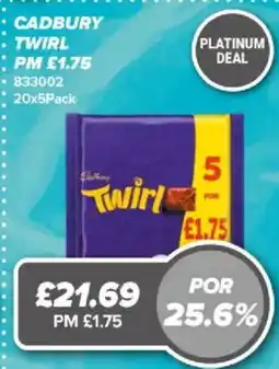 Bestway Cadbury twirl offer