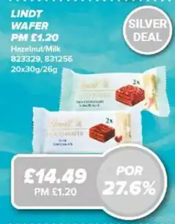 Bestway Lindt wafer offer