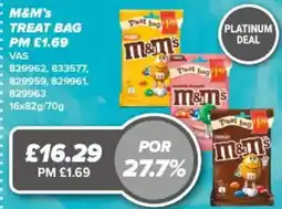 Bestway M&M's treat bag offer