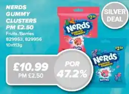 Bestway Nerds gummy clusters offer