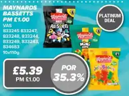 Bestway Maynards jelly babies offer