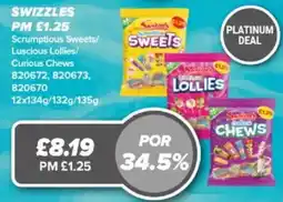Bestway Swizzles sweets offer
