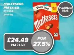 Bestway Maltesers treat bag offer