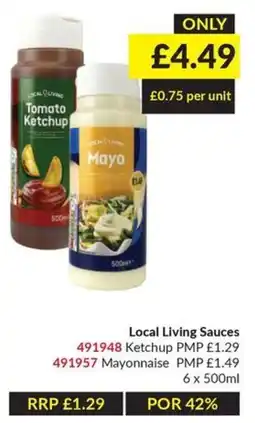 Musgrave MarketPlace Local Living Tomato Ketchup offer