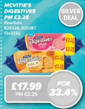 Bestway McVitie's Digestives offer