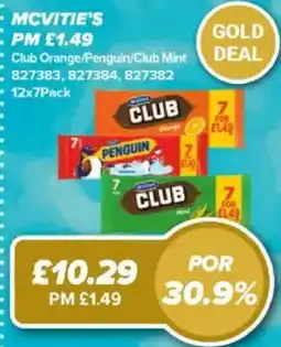 Bestway McVitie's club offer