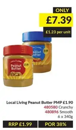 Musgrave MarketPlace Local Living Peanut Butter offer