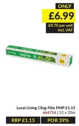 Musgrave MarketPlace Local Living Cling Film offer