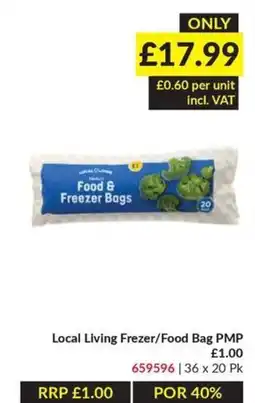 Musgrave MarketPlace Local Living Food & Freezer Bags offer