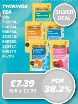 Bestway Twinings tea offer