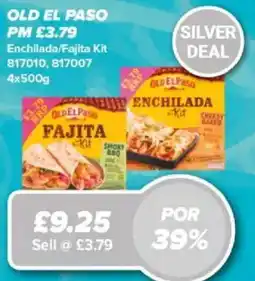 Bestway Old El Paso Enchilada/Fajita Kit offer