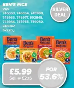 Bestway Ben's Original rice offer