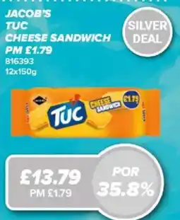 Bestway Jacob's tuc cheese sandwich offer