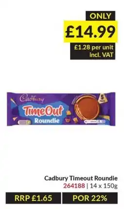 Musgrave MarketPlace Cadbury timeout roundie offer