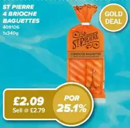 Bestway St pierre 4 brioches baguettes offer